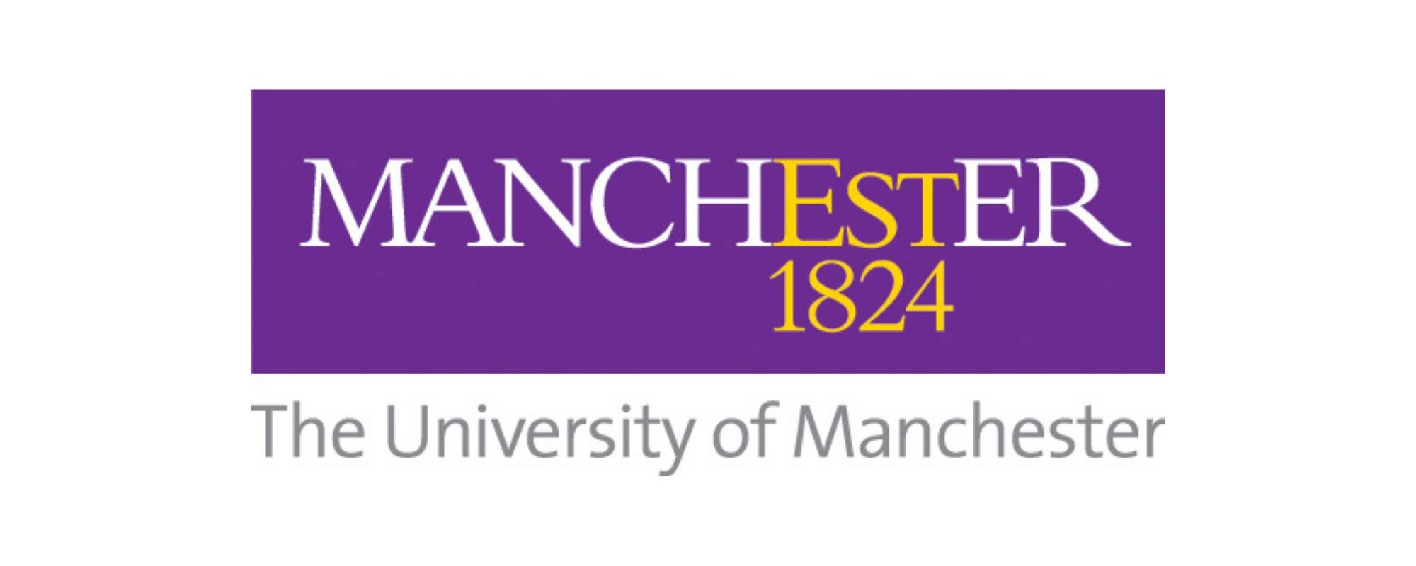Logo UoM The University of Manchester 1824