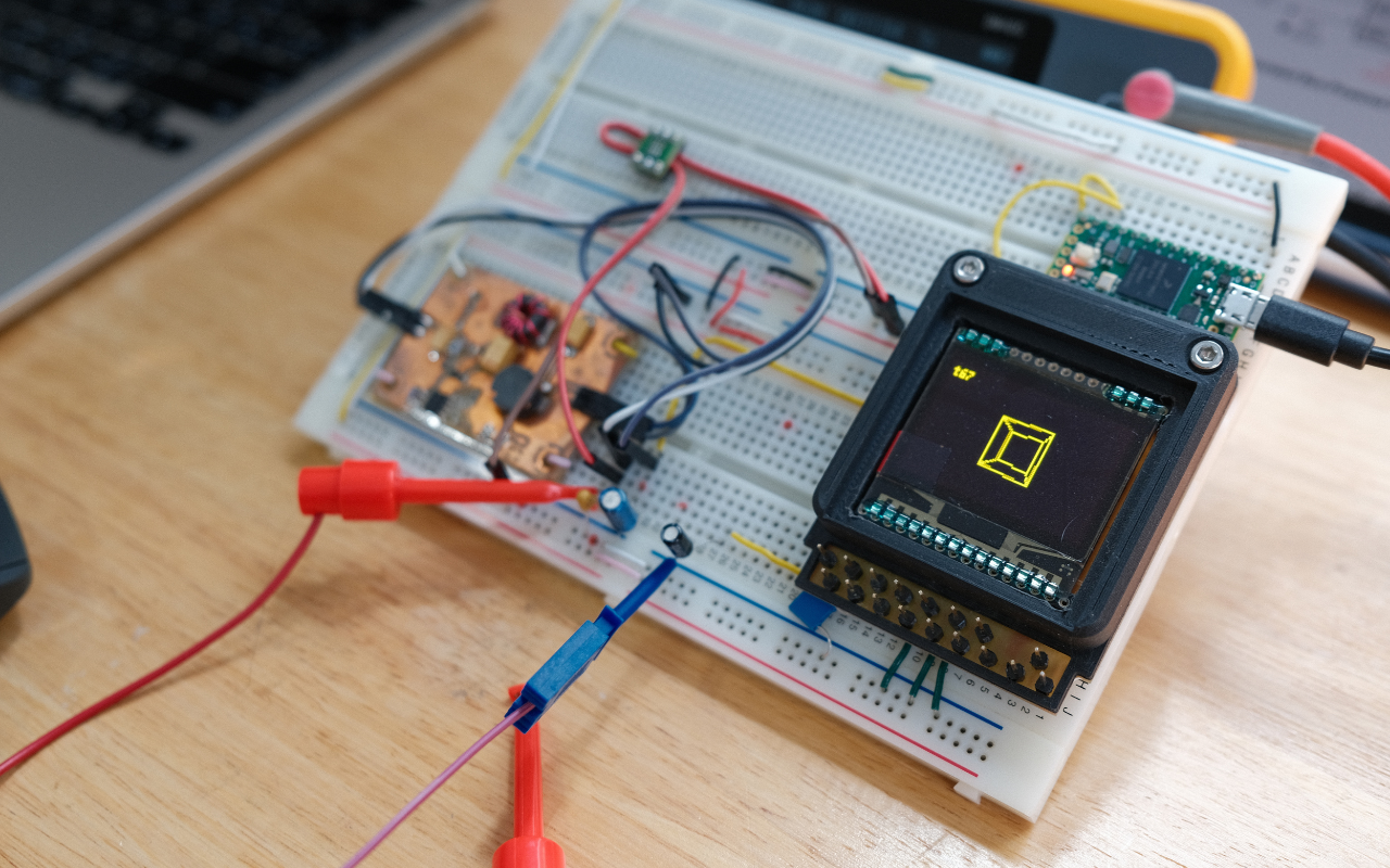 Microcontroller Prototype Development Setup 3D Render Engine Ivory Electronics